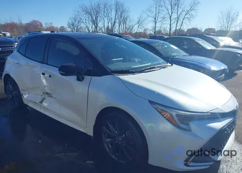 2025 Toyota Corolla Xse из США, поврежденный, VIN JTNC4MBE3S3233871